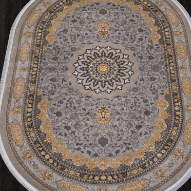 Ковер 752142 - 000 - Овал - коллекция KASHAN