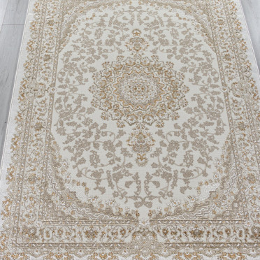 Ковер 27239A - CREAM / GOLD - Прямоугольник - коллекция MOSSO