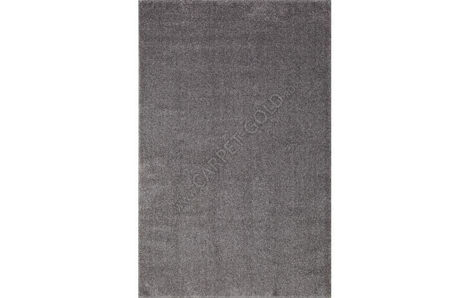 Пушистый серый ковер t600 - GRAY  коллекция PLATINUM 