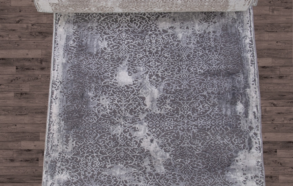 Турецкая ковровая дорожка 03792A GREY - коллекция ARMINA