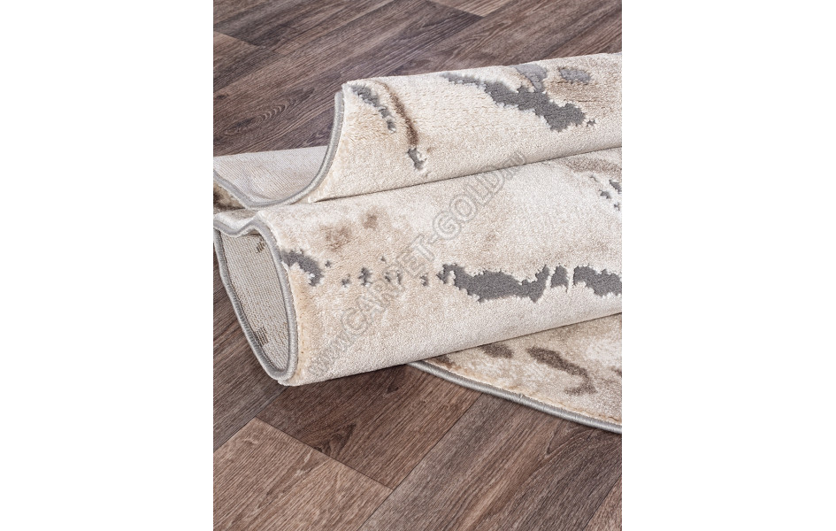 Ковер турецкий овальный 03819A GREY / BROWN - коллекция ARMINA