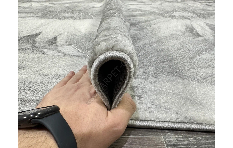 Ковер турецкий M008A_D.GREY коллекции Bojnord прямоугольный