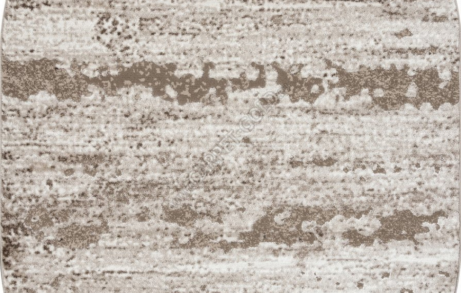 Ковер в стиле модерн F173 - BEIGE - Овал - коллекция ALABAMA