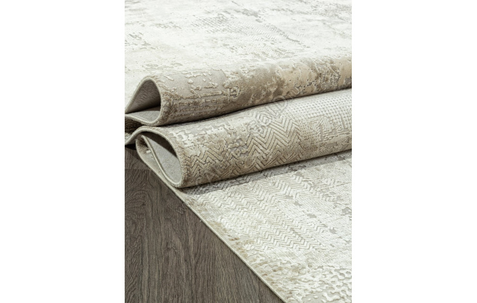 Ковер A159AS - GREY / L.BEIGE - Прямоугольник - коллекция EMPEROS