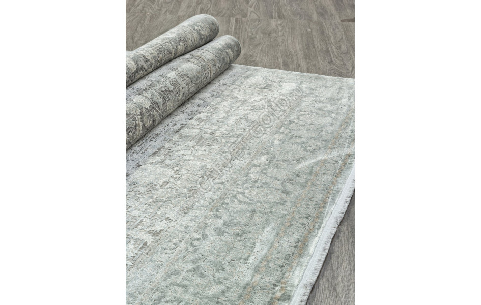 Ковер Y5076P - D.GREY / GREY - Прямоугольник - коллекция EMPEROS