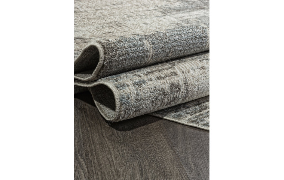 Ковер F230 - BEIGE-BLUE - Овал - коллекция NATUREL