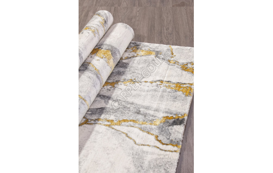 Ковер 04462G - GOLD / GOLD - Прямоугольник - коллекция OMEGA