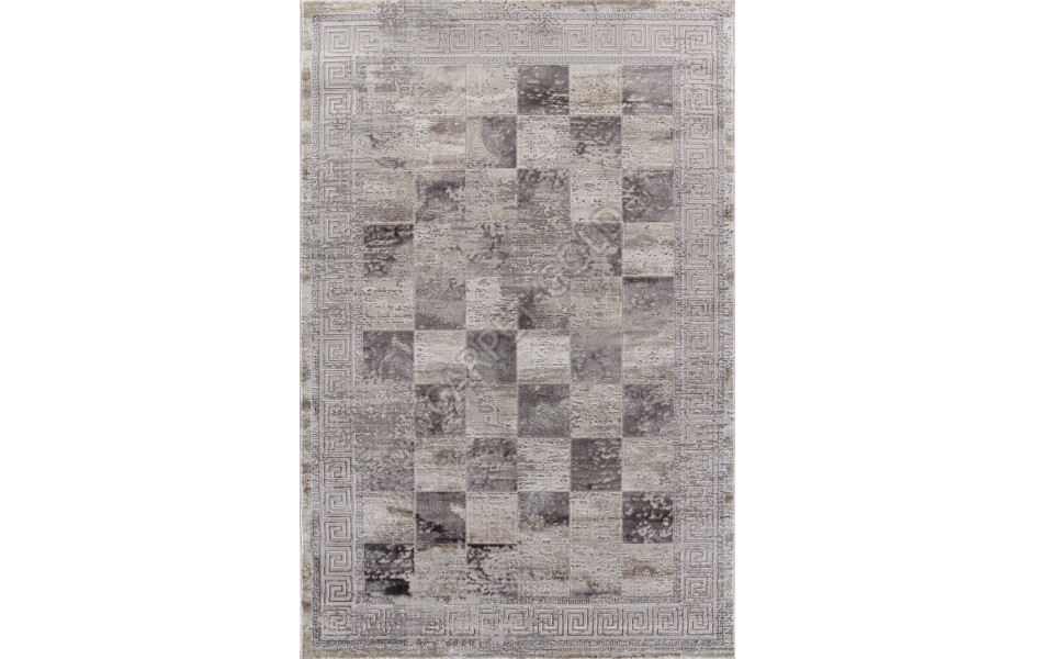 Ковер P0411 - L.GRAY / PLY A.GRI COKME - Прямоугольник - коллекция LUCCI