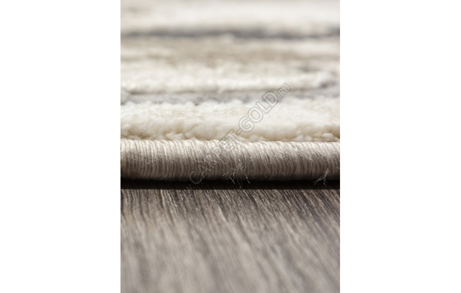 Ковер 03802A - GREY / BROWN - Круг - коллекция ARMINA