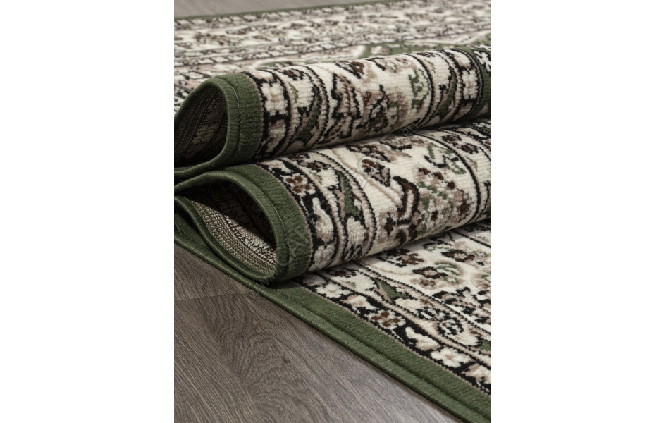 Ковер D411 - GREEN - Прямоугольник - коллекция GAVANA