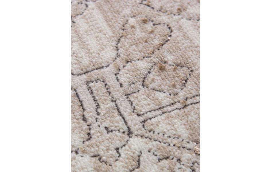 Ковер 04293A - BEIGE FDY / CREAM HB - Прямоугольник - коллекция NOVA
